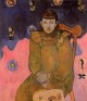 Portrait Of A Young Woman Vaite (Jeanne) Goupil - Paul Gauguin , 1896