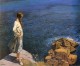 At the edge of the cliff, Dame Laura Knight
