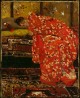 Girl in Red Kimono, George Hendrik Breitner, 1893/95