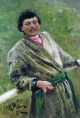 a belorussian portrait of sidor shavrov 1892 XX st petersburg russia