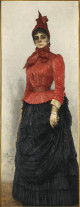 portrait of baroness varvara ikskul von hildenbandt 1889 XX moscow russia
