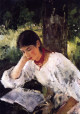 portrait of adelaida simonovich 1889 XX the russian museum st petersburg russia