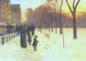 Boston Common at Twilight (also known as At Dusk), 1885-86