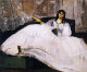 Baudelaires Mistress Reclining Study of Jeanne Duval, 1862