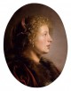 Study Of A Young Woman In Profile