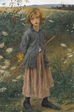 Roadside Flowers (also known as The Little Shepherdess), 1882