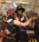 Women Dancing at a Cafe, The Hague