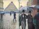 Paris street, Rainy Day, 1877