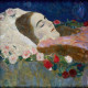 "Ria Munk on the Deathbed" (Ria Munk I) , 1912