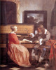 Man And Woman Sitting At The Virginal, 1658