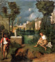 The tempest, 1510 Galleria dell'accademia venice italy