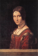 Portrait of a Lady (also known as 'La Belle Ferroniere')