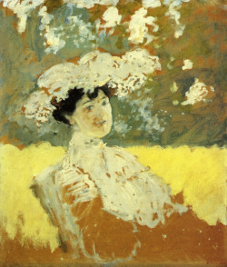 Woman with a hat, 1901