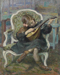  The little mandolin player (Marthe Lebasque),1905 