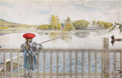 Lisbeth fishing, 1898