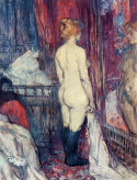 Nude standing in front of a mirror, 1897