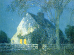 Moonlight, the old house, 1906