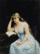 Portrait of a Young Woman Reading, 1880