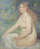 Blonde Bather, 1881