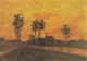Landscape at sunset 1885 xx private collection