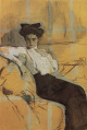 portrait of henrietta girshman 1906 XX the tretyakov gallery moscow russia
