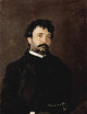Portrait of the italian singer Angelo Mazini 1890