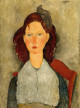 Young girl seated, 1918