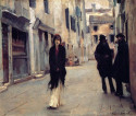 Street in Venice , c. 1882