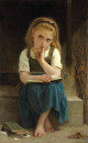 The difficult lesson, 1880