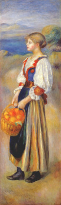 Girl with a basket of oranges, 1889
