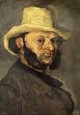 Gustave boyer in a straw hat 1870 71 xx metropolitan musuem of art new york