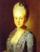 Portrait of alexandra perfilyeva nee countess tolstaya 1770s